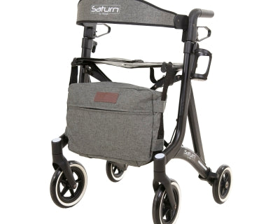 Rollator Saturn mat-zwart