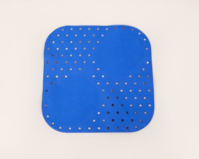 Anti-slip douchemat blauw