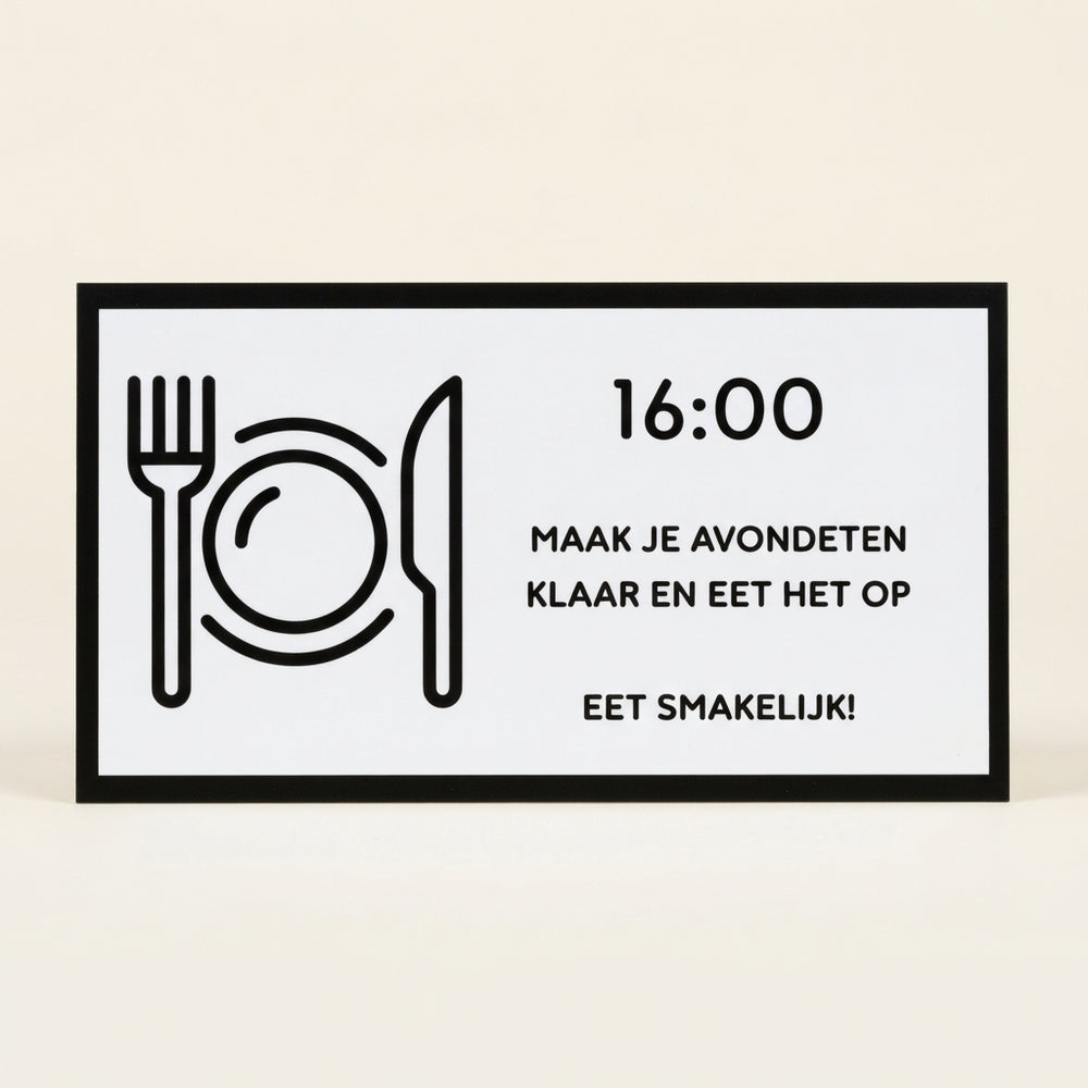 BBrain Analoge wifi Dementieklok wit