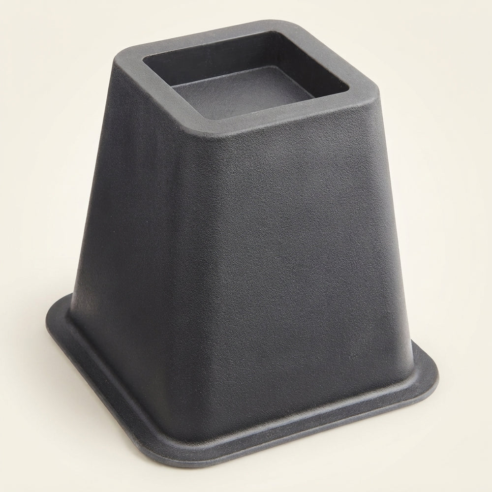 Bed- en meubelverhoger 13 cm, zwart
