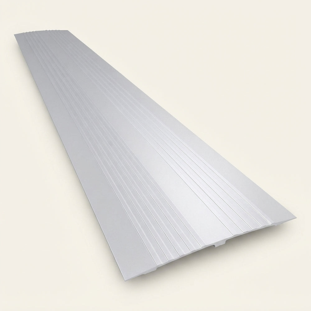 Drempelvervanger 14 cm, L 95 cm, blank geanodiseerd