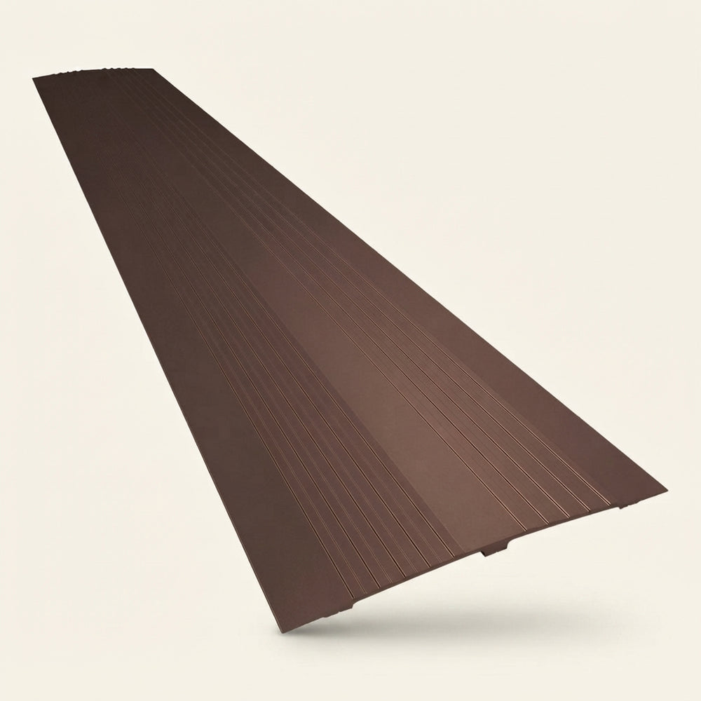 Drempelvervanger 14 cm, L 95 cm, brons geanodiseerd