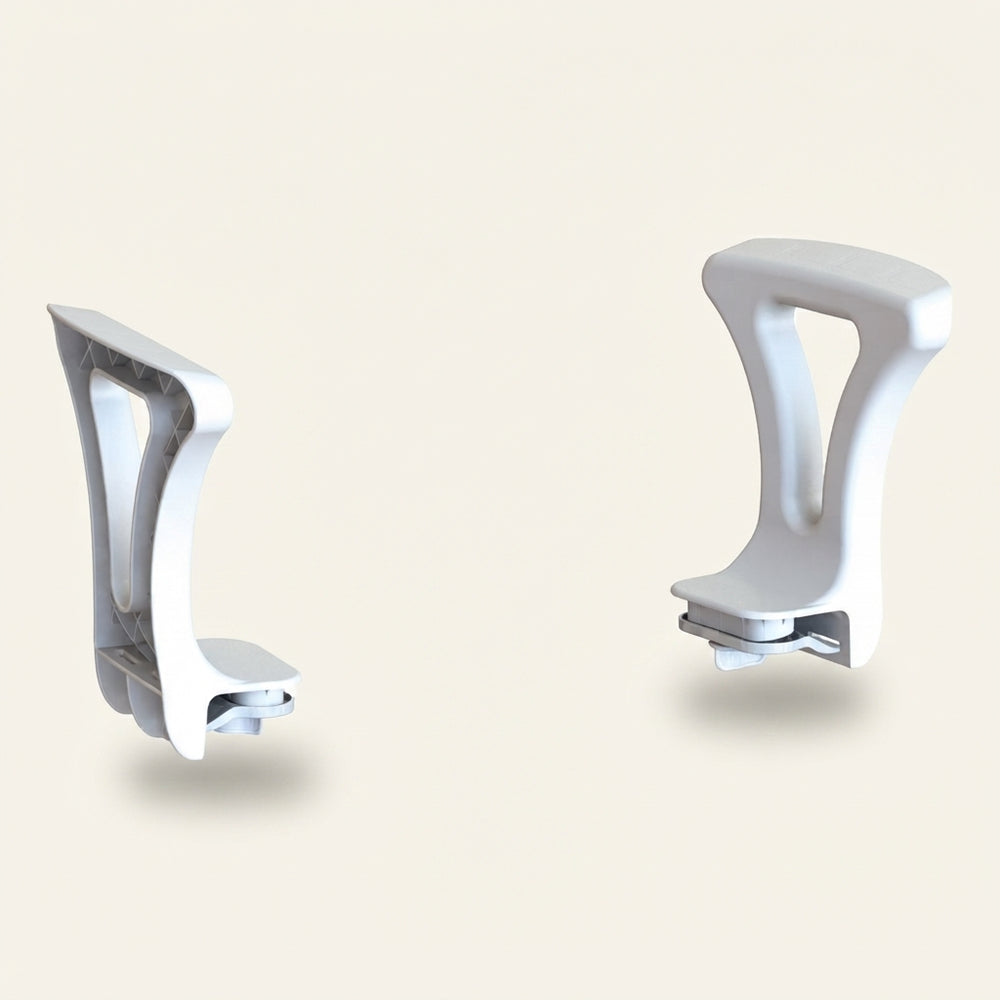 Quattro armleuningen wit (2 stuks)