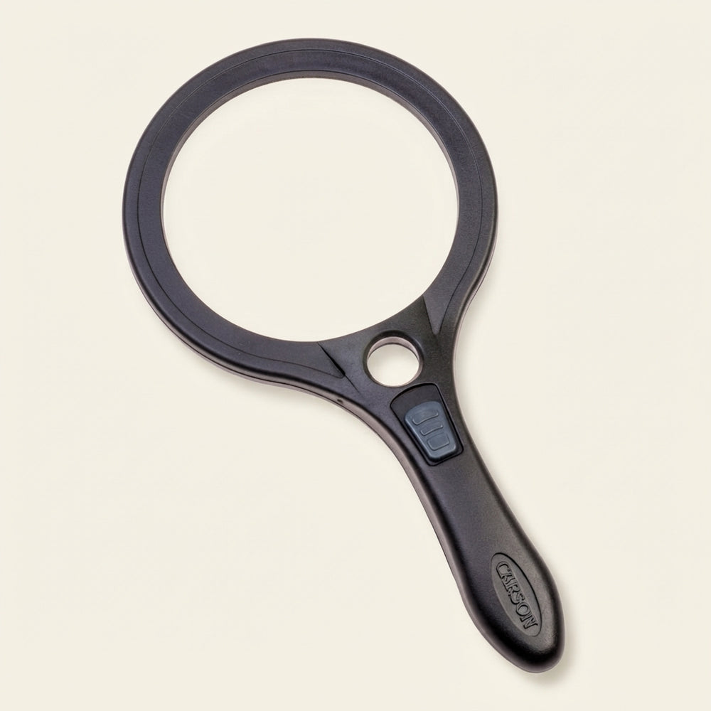 Vergrootglas rond 10,5cm met led