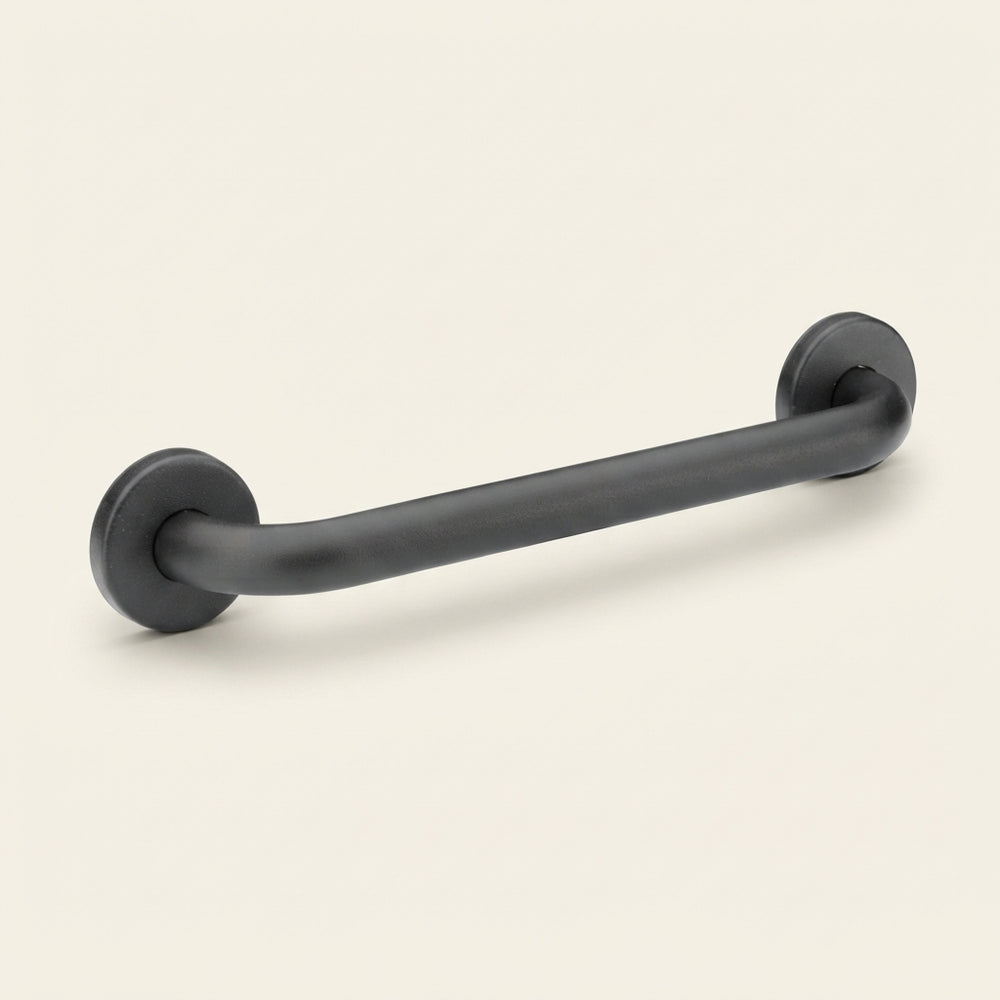 Wandbeugel 30 cm, RVS zwart, Ø25