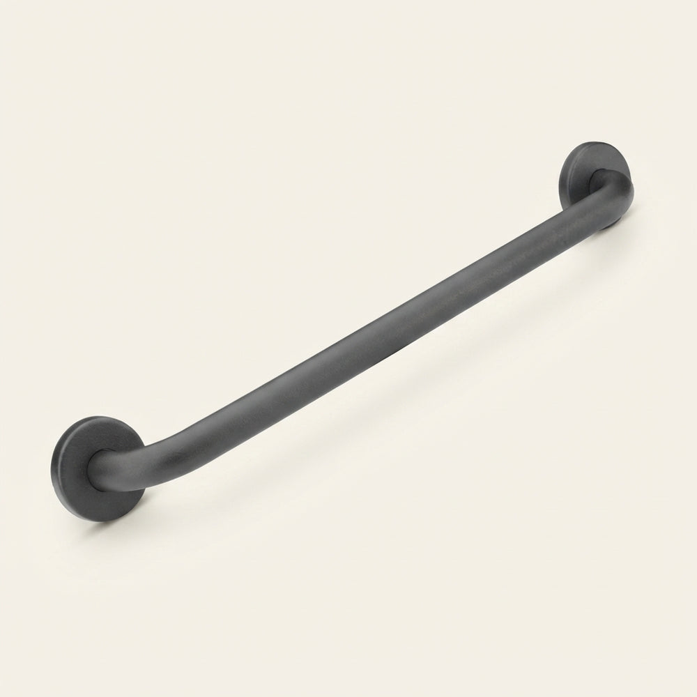 Wandbeugel 45 cm, RVS zwart, Ø25