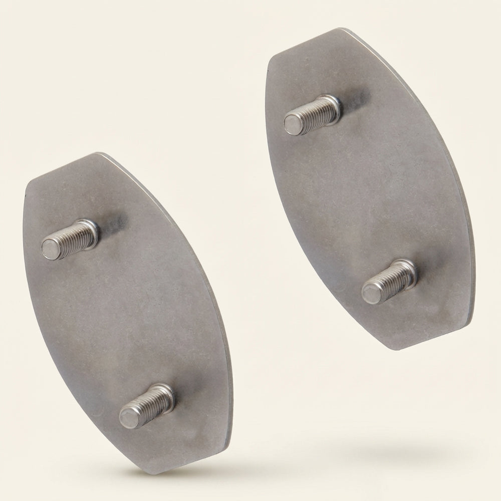 Wandbeugel plaatjes voor lijmbevestiging (2 stuks)
