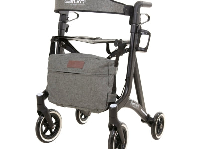 Rollator Saturn mat-zwart