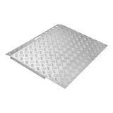 Drempelhulp aluminium type 3, B 78 cm, H 5 tot 15 cm