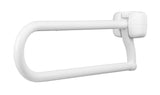 Toiletbeugel opklapbaar Premium, wit, 60 cm