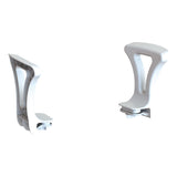 Quattro armleuningen wit (2 stuks)