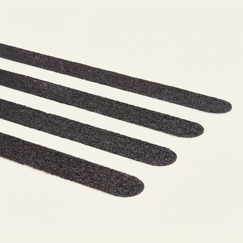 Antislipsticker trap 19x600 mm, zwart (15 stuks)