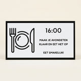 BBrain Analoge wifi Dementieklok wit
