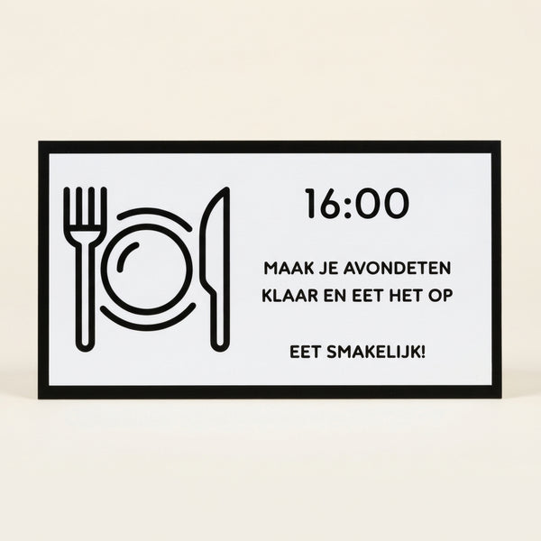 BBrain Analoge wifi Dementieklok wit