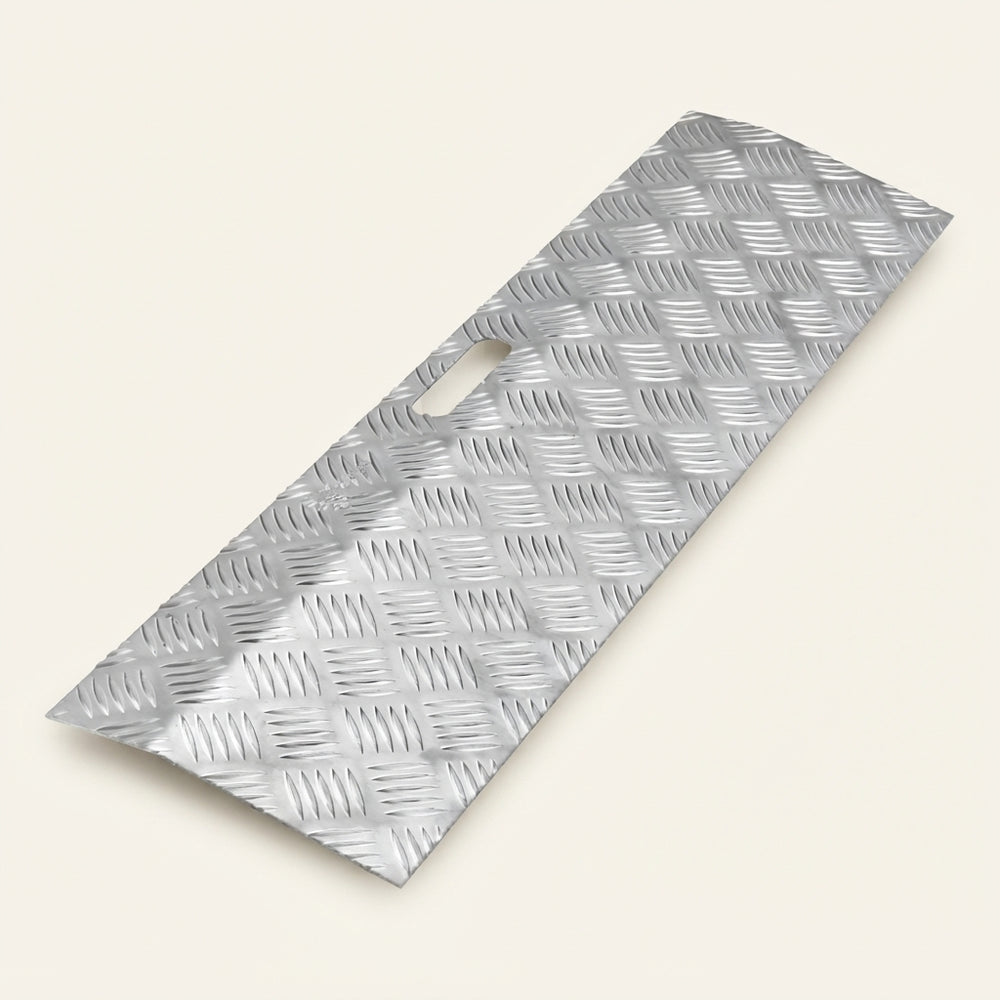Drempelhulp aluminium type 1, B 78 cm, H tot 3 cm