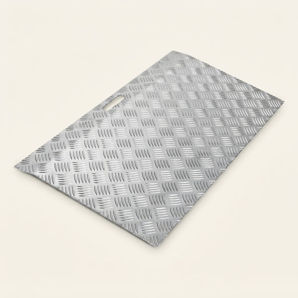 Drempelhulp aluminium type 2, B 78 cm, H 3 tot 7 cm