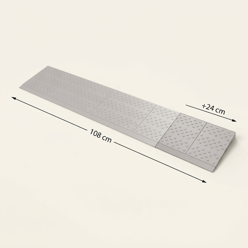 Drempelhulp verbredingsset 1, naar 108 cm