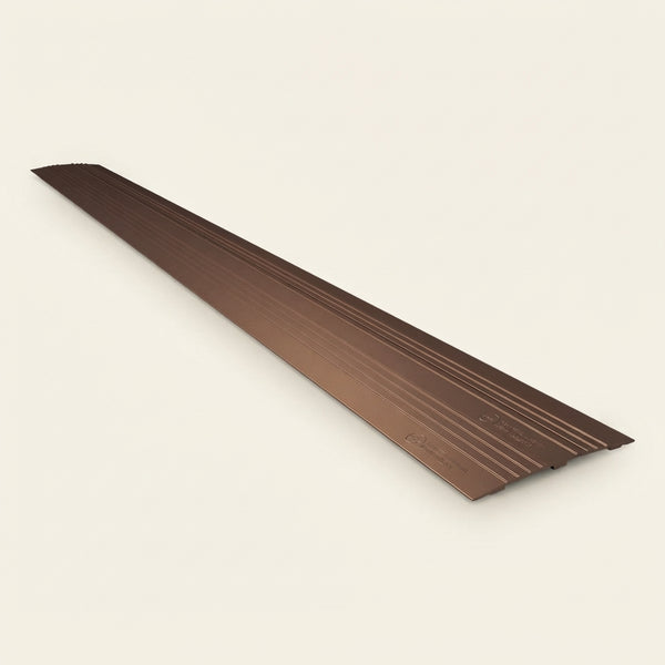 Drempelvervanger 11 cm, L 95 cm, brons geanodiseerd