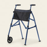 Looprek met 2 wielen blauw Fold N Go