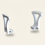Quattro armleuningen wit (2 stuks)
