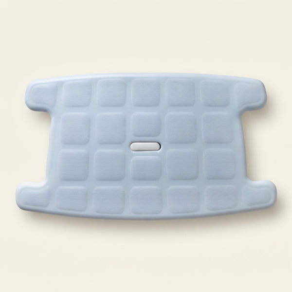 Quattro comfort kussen blauw, voor douchestoel met rugleuning