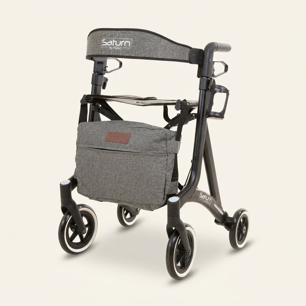 Rollator Saturn mat-zwart
