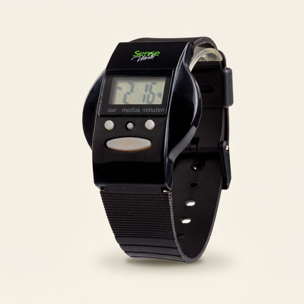 Senseworks 12/24 Horloge Zwart