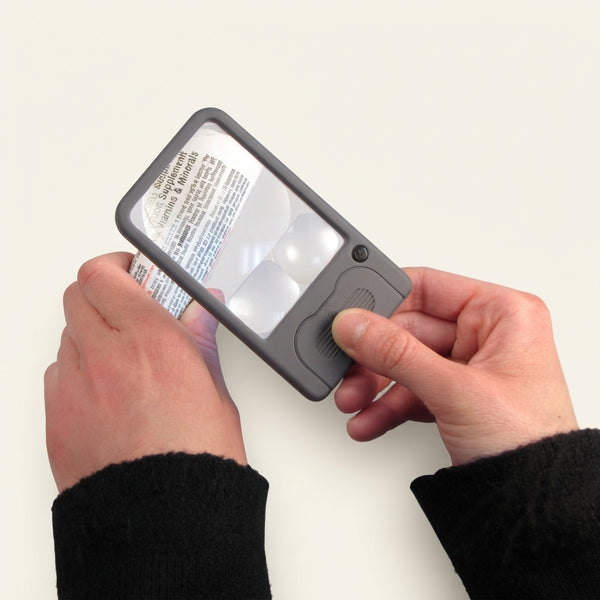 Vergrootglas pocket met licht
