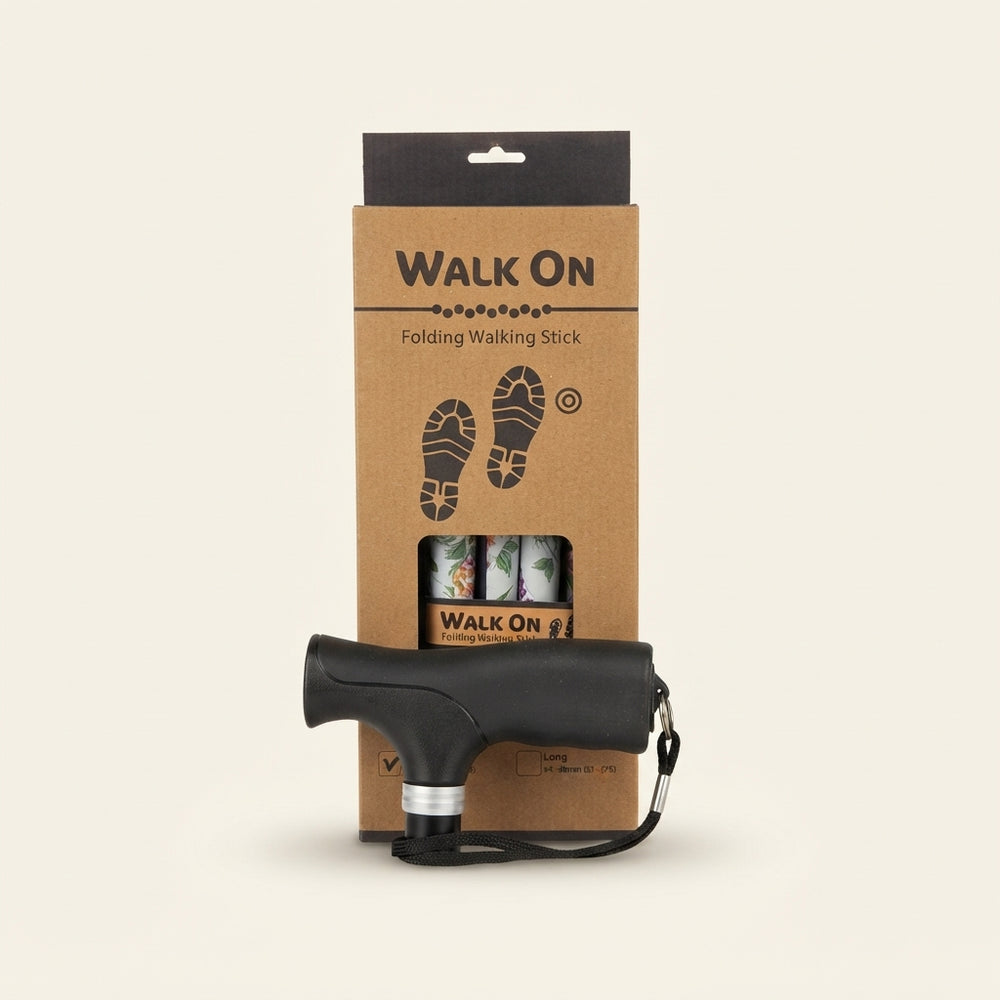 Walk-On opvouwbare wandelstok lang