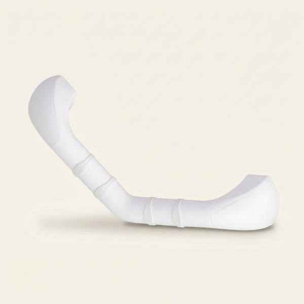 Wandbeugel Prima 33cm gehoekt Wit