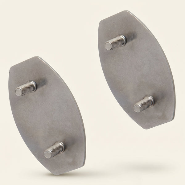 Wandbeugel plaatjes voor lijmbevestiging (2 stuks)