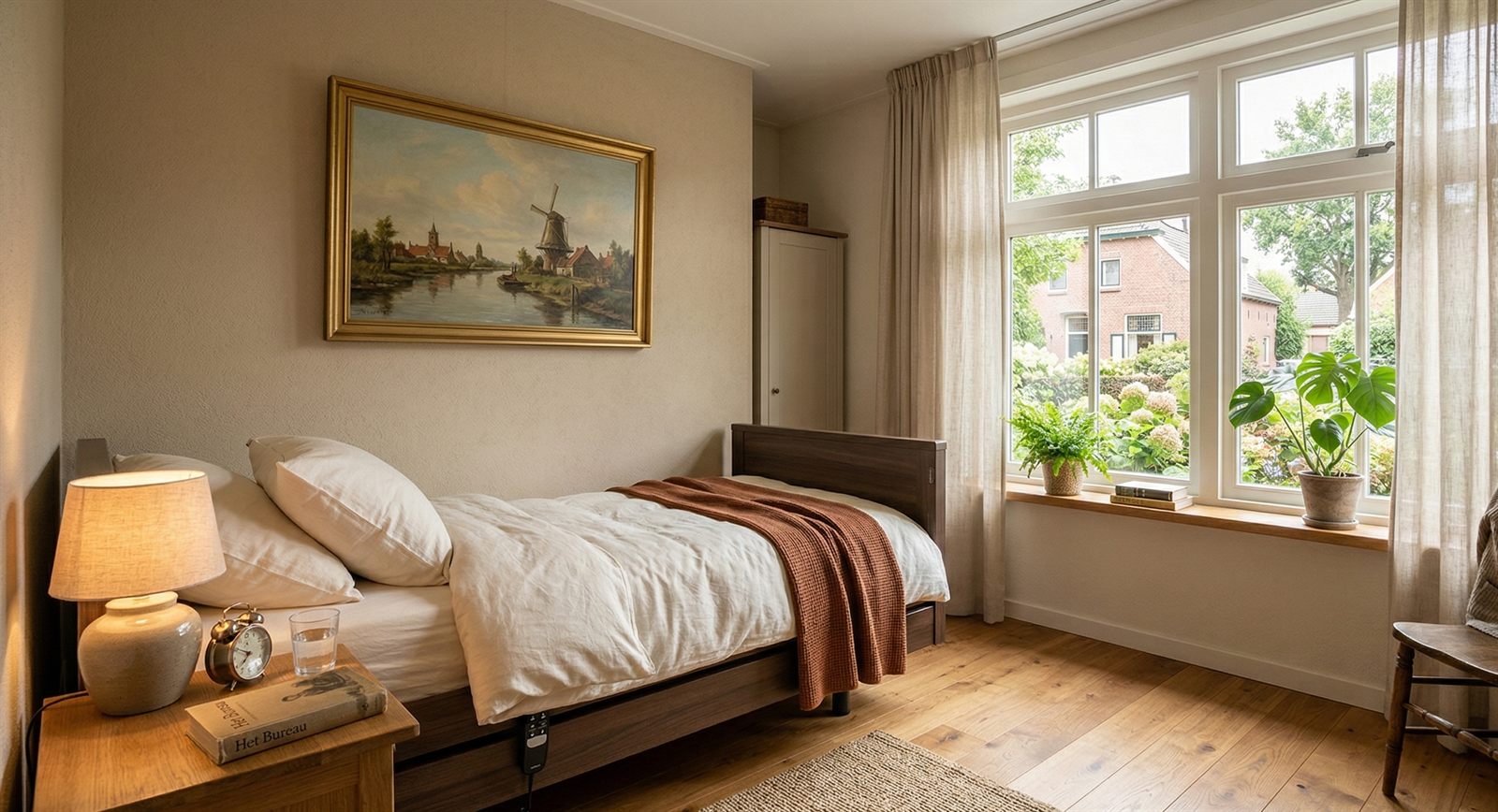 Slaapkamer op de begane grond