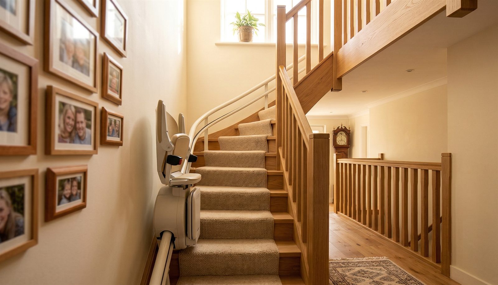 Traplift in woning